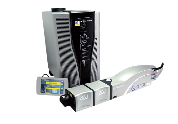 高功率的調Q燈泵激光器Qsmart